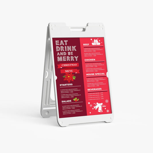 A Frame Sign | Small Simposign II (White)